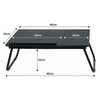 Laptop Table Folding Desk Stand Bed Tray Sofa Computer Study Adjustable Portable