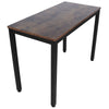 Vintage Writing Desk Office PC Computer Table Industrial Workstation Furniture
