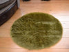 Small Plain Circle Round Circular Circles Soft Fluffy Fake Sheepskin Rugs Cheap