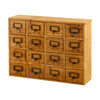 Rustic Drawers Small Chest Office Desk Trinket Box Cabinet Wooden Storage Unit