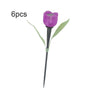 6 LED Solar Powered Tulip Flower Shape Garden Lighting Standing Garden lights