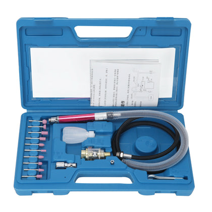 17X Micro Air Die Grinder Kit Pencil Polishing Rotary Cutting Tool Mini Set