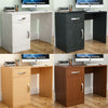 Hudson Compter Desk 1 Drawer 1 Door Laptop PC Table Home Office Workstation