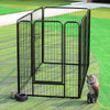 6 Panel Foldable Pet Play Pen Puppy Dog Animal Cage Run Fence Playpen In/Outdoor