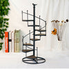 Industrial Spiral Stair Display Stand Table Desk Succulent Pots Ornaments Holder