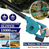 21V 6000mAh Cordless Garden Yard Leaf Snow Blower Air Vacuum Lightweight 2-in-1