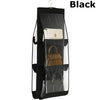 Hanging Handbag Organizer 6 Pockets Shelf Bag Storage Holder Wardrobe Closets