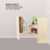 Multipurpose Desk Bookshelf Desktop Storage Organizer Display Shelf Rack Wooden