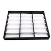 18 Grids Portable Sunglasses Glasses Storage Case Display Shop Case Organizer