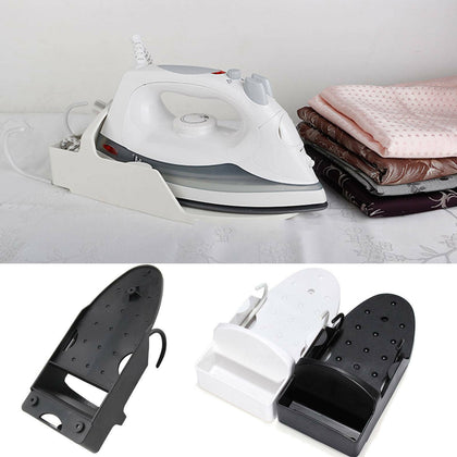 Ironing Board Holder Hanger Cupboard Door Wall Mount Storage Rack Black/White