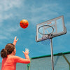 44" Basketball Hoop Adjustable Height Backboard System for Outdoor Indoor