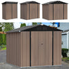 Garden Shed Metal Pent/Apex Roof 5 x 3, 6 x 4, 8 x 6 Outdoor Tool Storage House