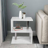 Small Side Table Beside Tea Coffee Lamp Desk Nightstand Furniture w/ LED Light