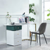 138cm Computer Table Desk w/ Rotatable Drawer Workstation Dressing Tables Vanity