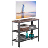 Industrial Style Three-Layer Porch Table Console Table Side/End Table Shelf