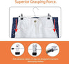 30X Metal Clip Coat Hangers Clothes Closet Pant Trousers Skirt Non-slip Rack