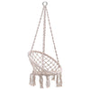 Hanging Hammock Swing Chair Handmade Rope Macrame Hammock Seat Outdoor Indoor