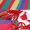 Double Hammock Bed Outdoor Swinging Camping Hanging Hammocks Tree Strap Rope UK