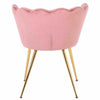 Velvet Tub Chair | Accent Occasional Chair Lounge Armchair | with Gold Legs