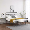 Single Double Bed Solid 3FT 4FT6 Metal Beds Frame Modern Bedroom Furniture