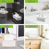 Acrylic Box Tissue Holder Tissue Box Cover Clear Napkin Dispenser Home Office