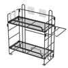 Over The Toilet Space Saver Organization Metal Storage Cabinet Rack HomeBathroom
