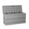 Garden Storage Box Chest 280L Outdoor Indoor Plastic Furniture Black Cushion Box