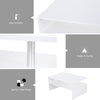 Modern Minimalism Storage Coffee Table Wooden Living Reception Room with Drawer