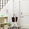 8 Hooks Wooden Coat Stand Coat/Jacket/Hat/ Clothes Hanger Floor Standing Rack