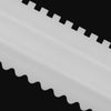 4Pcs Cake Decorating Comb Edge Smoother Cheese Butter Scraper Pastry Baking Tool