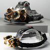 900000LM SUPER BRIGHT 5X T6 LED Headlamp Headlight Flashlight Head Torch Camping