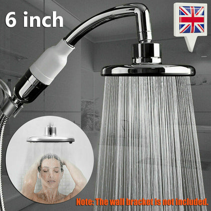 Large Shower Head High Pressure Powerful Energy Bath Heads Chrome Water Saving