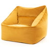 Velvet Armchair Bean Bag Chair Luxury Large Adult Beanbag Living Room Seat Icon