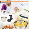 7 Speed Electric Food Stand Hand Mixer Bowl Cake Dough Hook Whisk Beater UK