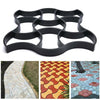 Garden Path Maker Slabs Mould DIY Patio Concrete Cement Reusable Paving Mould