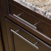 10pcs/Set Brushed Steel T Bar Handles Kitchen Cabinet Cupboard Drawer Door Knob