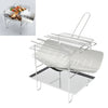 Portable Folding Charcoal BBQ Barbecue Grill Charcoal Outdoor GardenStove Picnic
