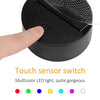 LED Lamp Base 3D Night Light Acrylic Plate Panel Holder +Remote Ctrl+USB Cable