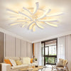 Aluminum LED Ceiling Lamp Ring Light Chandelier Lights Fixture Living Bedroom