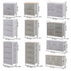 Fabric Cabinet Storage Unit Chest of Drawers Metal Frame Organiser Bedside Table