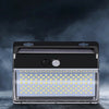 2xSolar Powered Garden Wall Light 206LED PIR Motion Sensor Security Lamp Outdoor