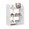 3 Tiers Shoe Rack Footwear Shelf Storage Organiser Shoes Display Stand Cupboard