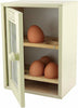 EGG HOLDER CUPBOARD CABINET KITCHEN STORAGE WOODEN EGGS RACK 2 TIER MESH EGG BOX