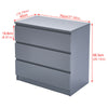 Modern Chest of Drawers Bedside Table Cabinet Nightstand 3 Drawers Bedroom