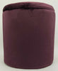 Round Ottoman Storage Pouffe Stool Soft Velvet Footstool Dressing Vanity Chair