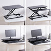 Adjustable Laptop Table Lift Stand Lap Sofa Bed Tray Folding Computer Desk