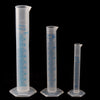 4X Plastic Measuring Cylinder Trial Liquid Tube Laboratory Test exact Graduated