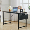 120/140cm Computer Desk PC Laptop Table Metal Home Office Study Workstation +Bag
