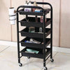 5 Layer Salon Hairdresser Barber Spa Beauty Storage Trolley Hair Roller Cart UK