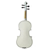 4/4 Full Size Acoustic Violin Set with Case Bow Rosin Bridge White